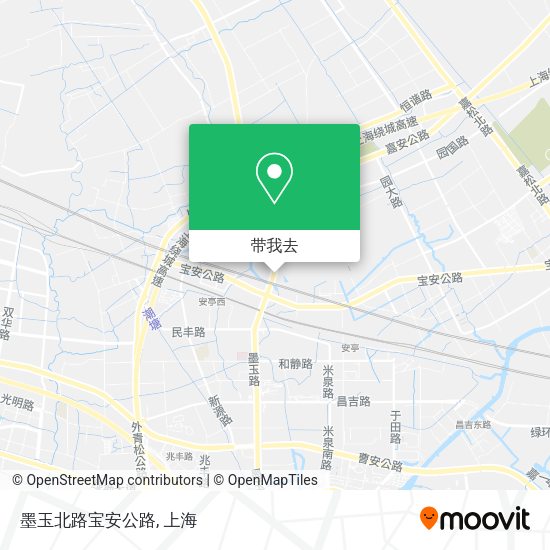 墨玉北路宝安公路地图
