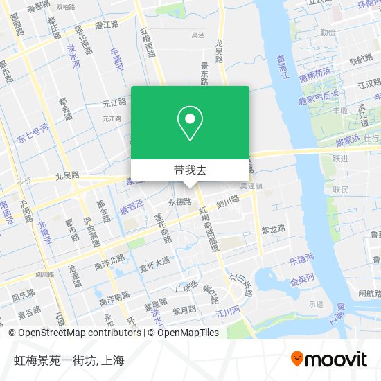 虹梅景苑一街坊地图