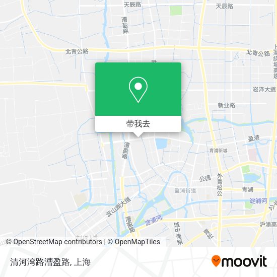 清河湾路漕盈路地图