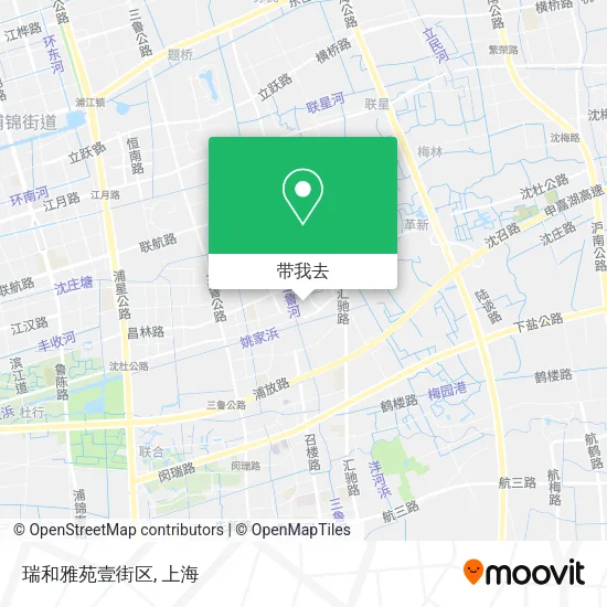 瑞和雅苑壹街区地图