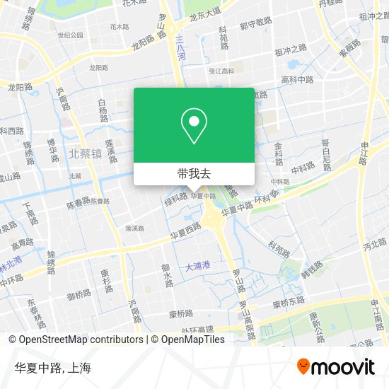 华夏中路地图