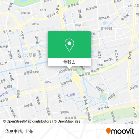 华夏中路地图