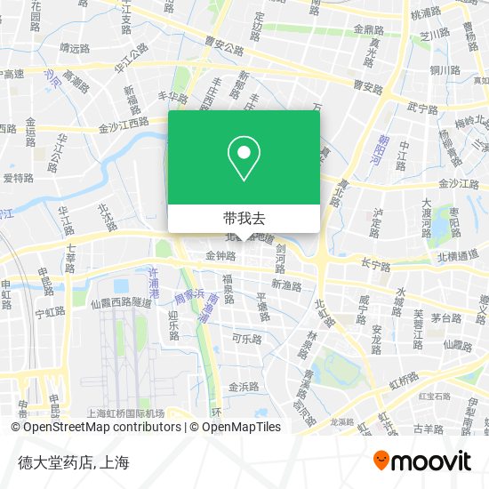 德大堂药店地图