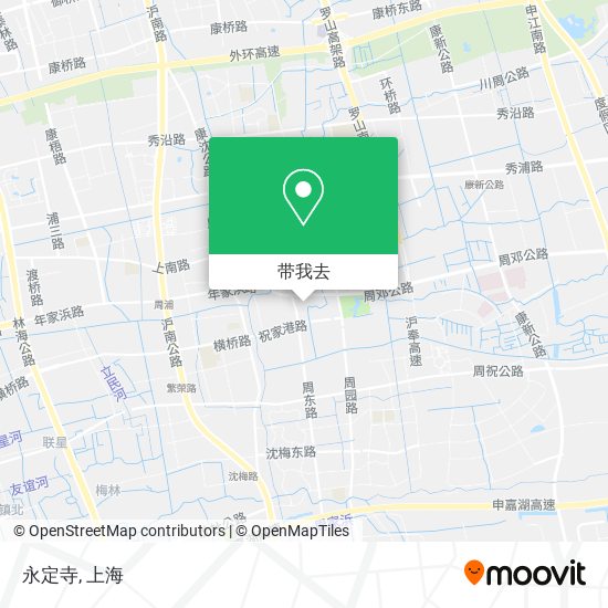 永定寺地图