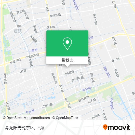 界龙阳光苑东区地图