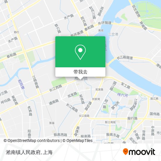 淞南镇人民政府地图