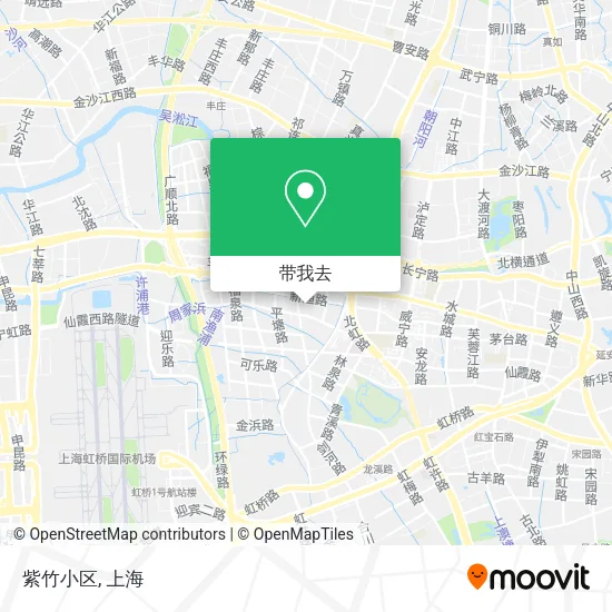 紫竹小区地图