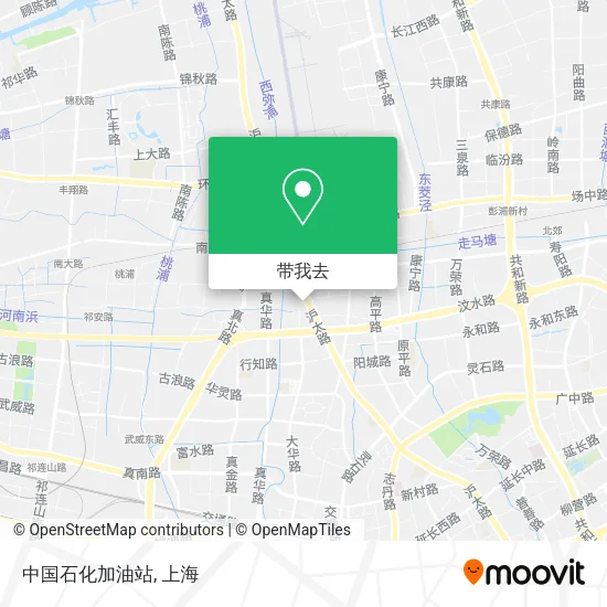 中国石化加油站地图