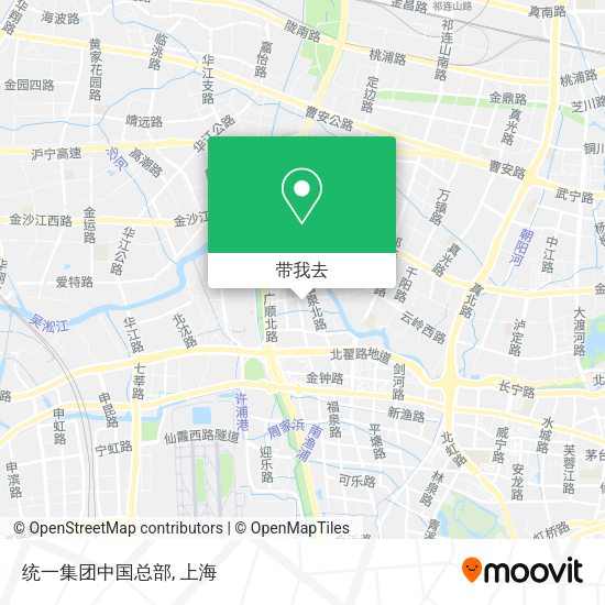 统一集团中国总部地图