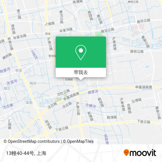 13幢40-44号地图