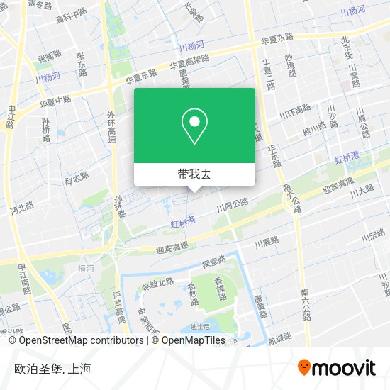 欧泊圣堡地图