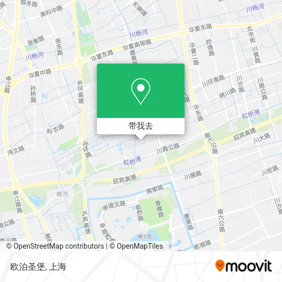 欧泊圣堡地图