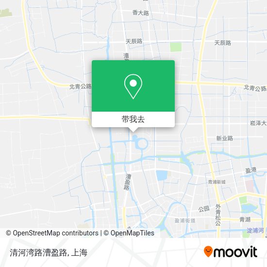 清河湾路漕盈路地图