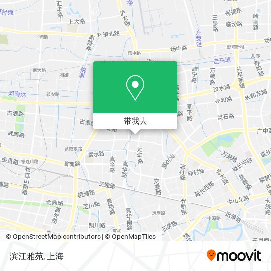 滨江雅苑地图