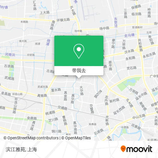 滨江雅苑地图