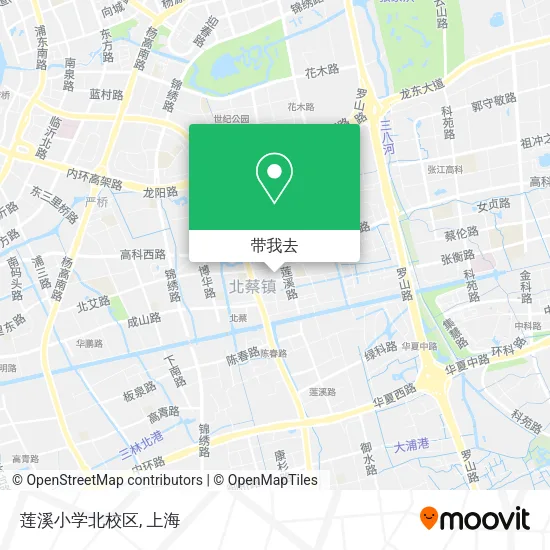 莲溪小学北校区地图