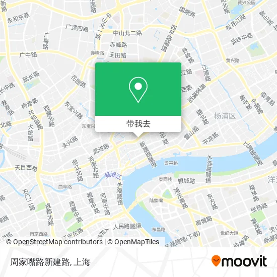 周家嘴路新建路地图
