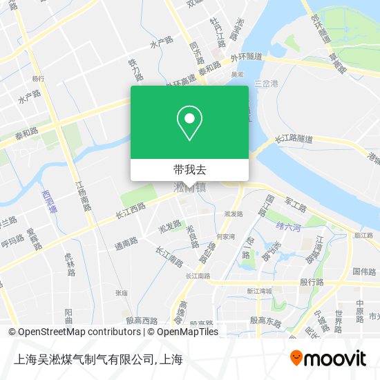 上海吴淞煤气制气有限公司地图