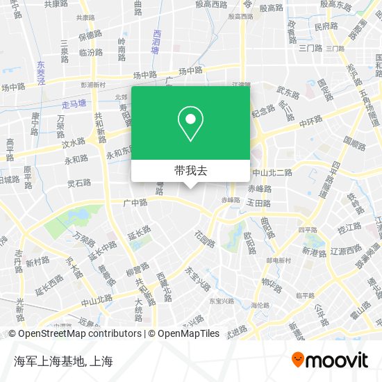 海军上海基地地图