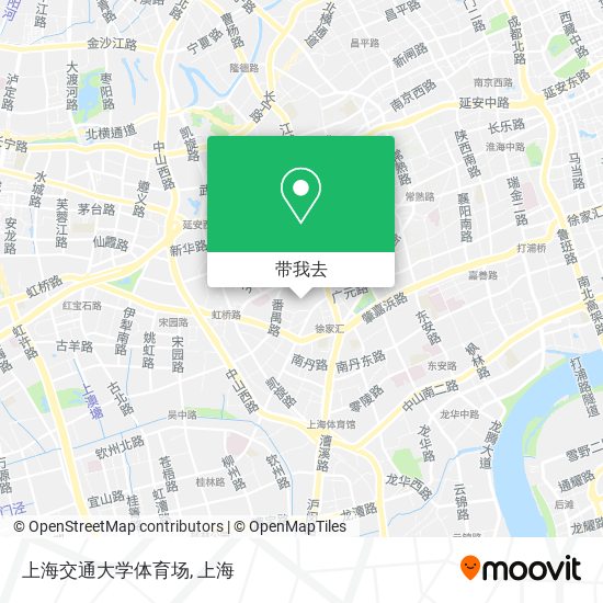 上海交通大学体育场地图