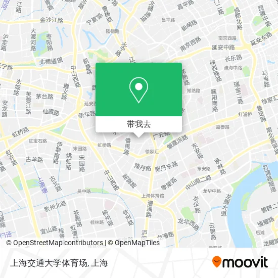 上海交通大学体育场地图
