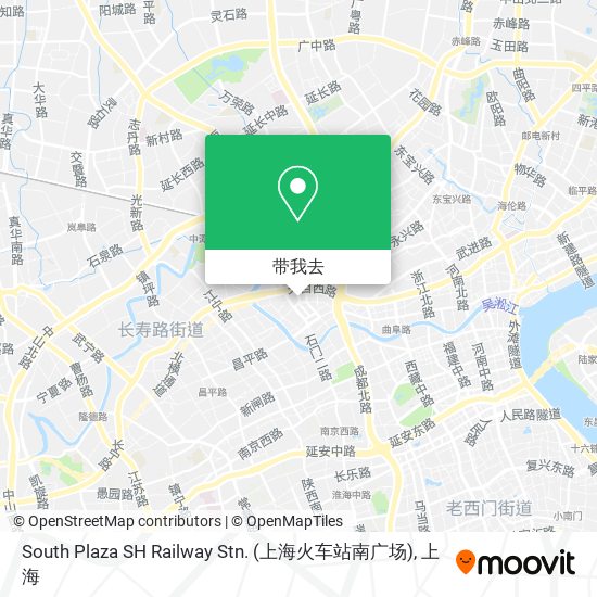 South Plaza SH Railway Stn. (上海火车站南广场)地图