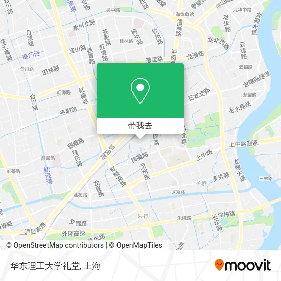 华东理工大学礼堂地图