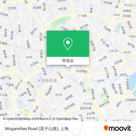 Moganshan Road (莫干山路)地图