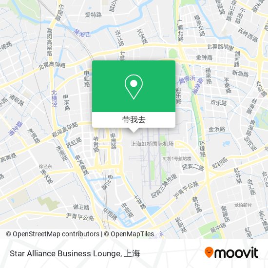 Star Alliance Business Lounge地图