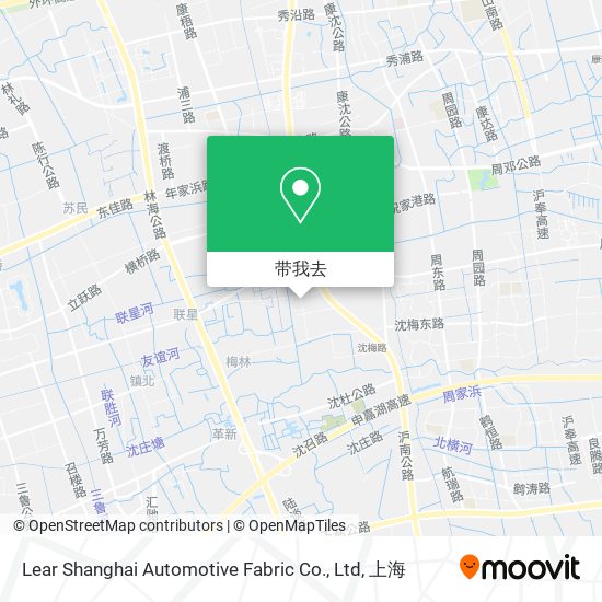 Lear Shanghai Automotive Fabric Co., Ltd地图