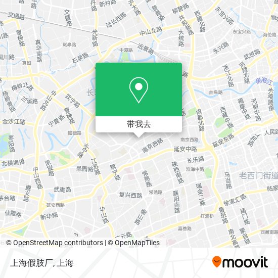 上海假肢厂地图