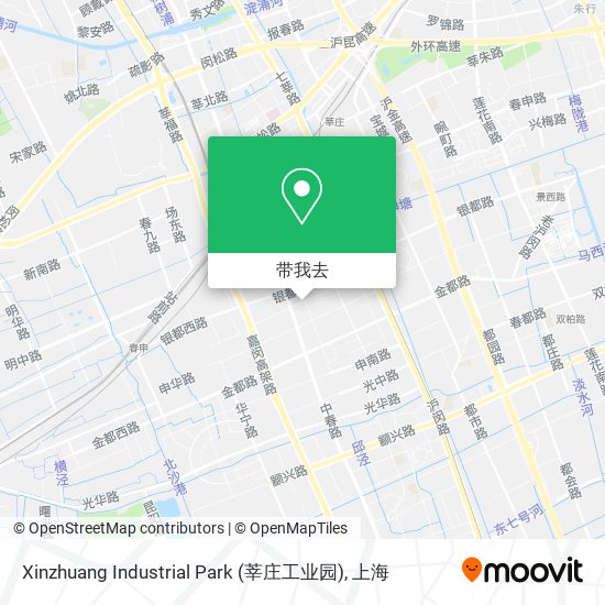 Xinzhuang Industrial Park (莘庄工业园)地图