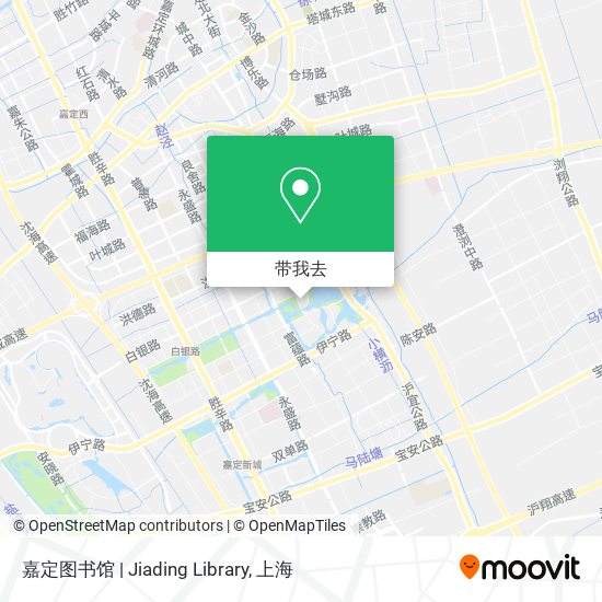 嘉定图书馆 | Jiading Library地图