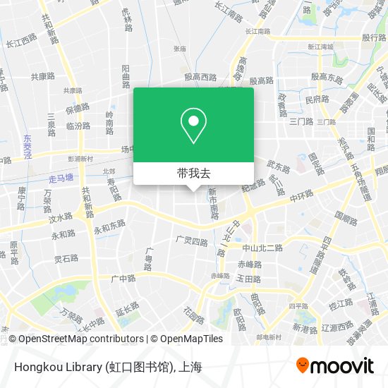Hongkou Library (虹口图书馆)地图