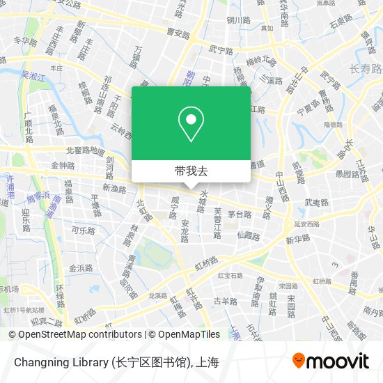 Changning Library (长宁区图书馆)地图