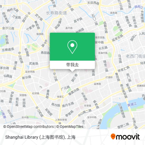 Shanghai Library (上海图书馆)地图