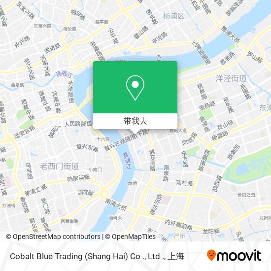 Cobalt Blue Trading (Shang Hai) Co ., Ltd .地图