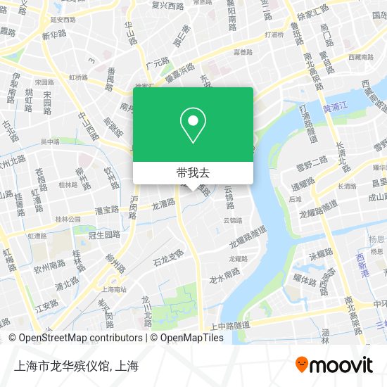 上海市龙华殡仪馆地图