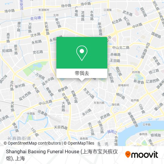 Shanghai Baoxing Funeral House (上海市宝兴殡仪馆)地图