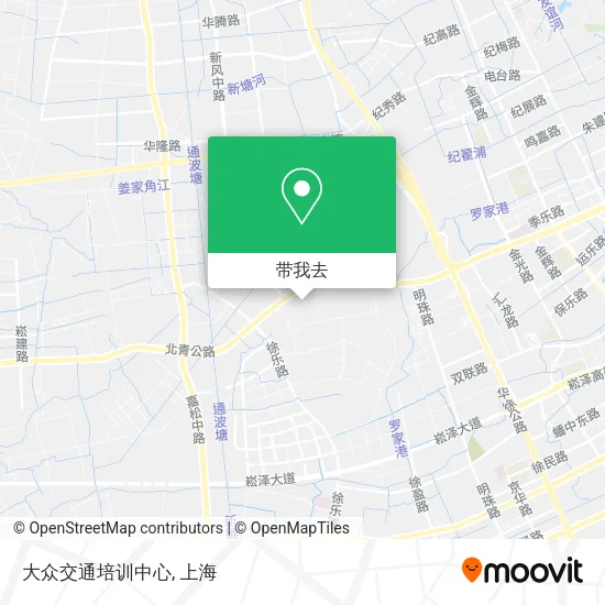 大众交通培训中心地图