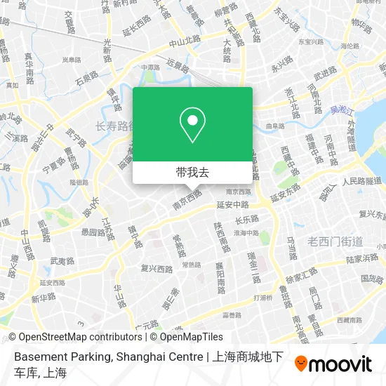 Basement Parking, Shanghai Centre | 上海商城地下车库地图