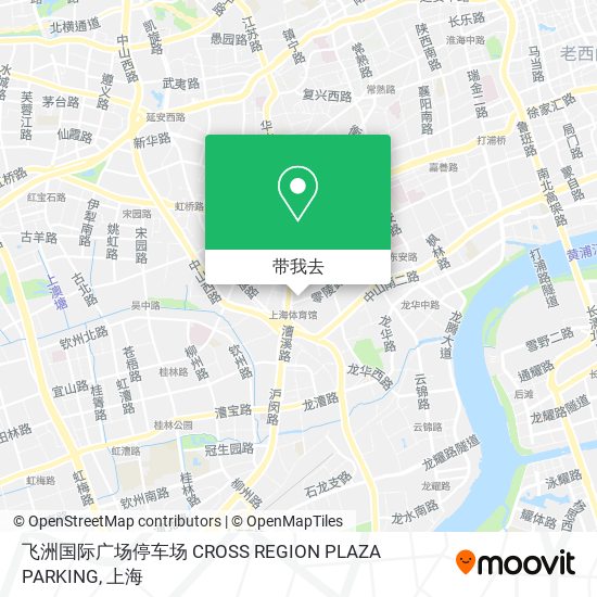 飞洲国际广场停车场 CROSS REGION PLAZA PARKING地图