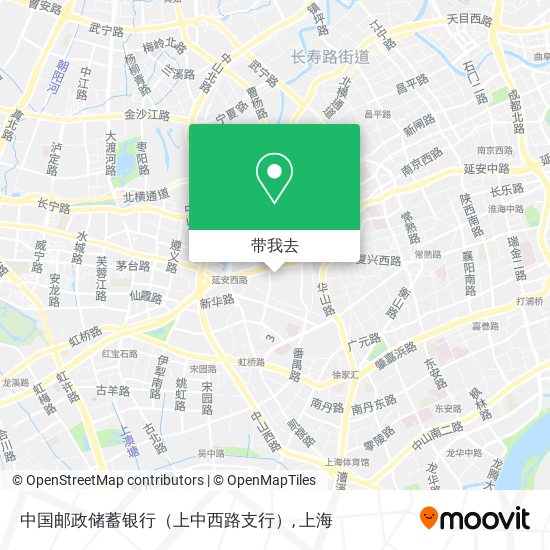 中国邮政储蓄银行（上中西路支行）地图