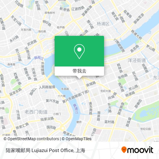 陆家嘴邮局 Lujiazui Post Office地图