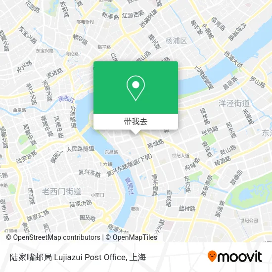 陆家嘴邮局 Lujiazui Post Office地图