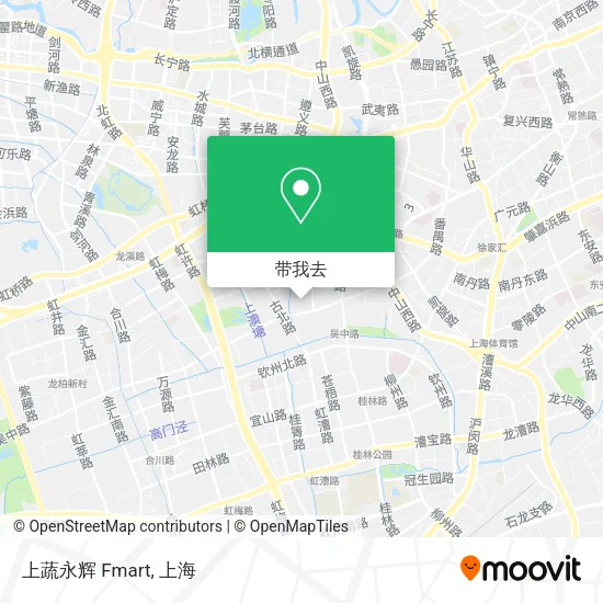 上蔬永辉 Fmart地图