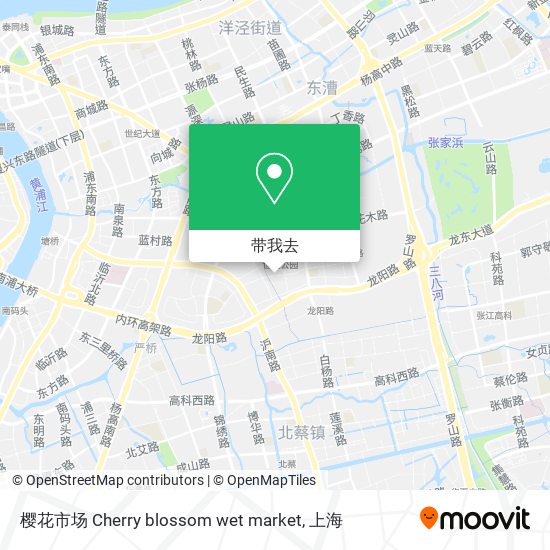 樱花市场 Cherry blossom wet market地图
