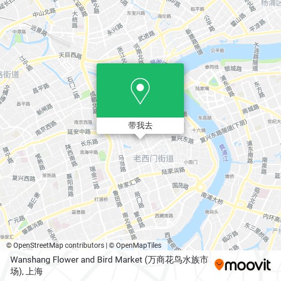 Wanshang Flower and Bird Market (万商花鸟水族市场)地图