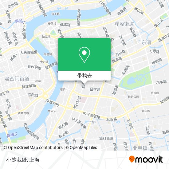 小陈裁縫地图