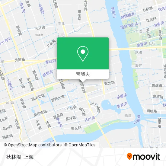 秋林阁地图